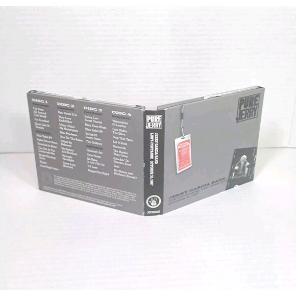Pure Jerry Garcia Band Lunt Fontanne 10/31/1987 4 CD Set Live Concert Recording - Picture 4 of 4